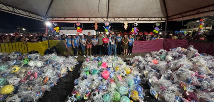 Festa das Crianças e Corrida Kids encantam Rio Preto da Eva com diversão e muita alegria