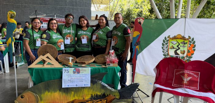 Escolas municipais representam Rio Preto da Eva na etapa estadual da Feira Amazonense de Matemática