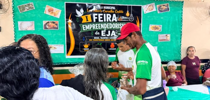 Primeira Feira do Empreendedorismo da EJA promove conhecimento e novas oportunidades para estudantes