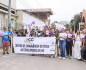 Junho Violeta: caminhada reforça a luta contra a violência à pessoa idosa em Rio Preto da Eva